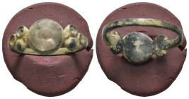 Bronze 2.90 gram Diameter 24 mm
ANCIENT  BRONZE RING