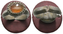 Bronze 6.65 gram Diameter 29 mm
ANCIENT ROMAN BRONZE RING.(3rd–4th centuries).Ae.