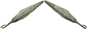 Weight 7.54 gr - Diameter 73 mm Ancient Bronze Arrowhead. SOLD AS SEEN.