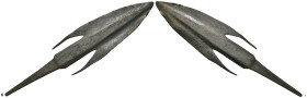 Weight 13.76 gr - Diameter 99 mm Ancient Bronze Arrowhead. SOLD AS SEEN.