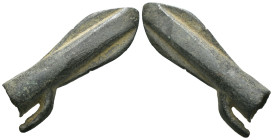 Weight 5.82 gr - Diameter 35 mm Ancient Bronze Arrowhead. SOLD AS SEEN.