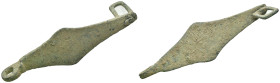 Weight 22.64 gr - Diameter 89 mm Ancient bronze belt buckle. SOLD AS SEEN.