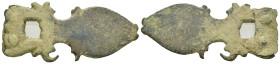 Weight 8.56 gr - Diameter mm Ancient bronze belt buckle. SOLD AS SEEN.