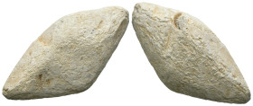 Weight 41.58 gr - Diameter 35 mm Whistling Sling Bullets Were GREEK Troops. SOLD AS SEEN.