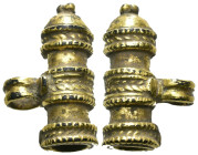 Gold Plated, Weight 7.35 gr - Diameter 26 mm SOLD AS SEEN.