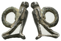 Bronze, Weight 1.20 gr - Diameter 13 mm
ANCIENT ROMAN BRONZE EAGLE STATUETTE.(1st-2nd century).Ae.