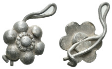 Silver, Weight 0.46 gr - Diameter 11 mm SOLD AS SEEN.