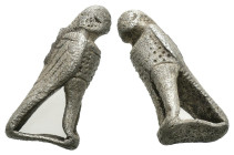 Silver, Weight 1.97 gr - Diameter 16 mm
ANCIENT ROMAN SILVER EAGLE STATUETTE.(1st-2nd century).Ae.