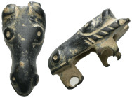 Weight 14.99 gr - Diameter 27 mm
GREEK BRONZE FIBULA.(4th-3th Century BC).Ae.