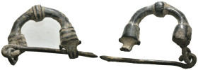 Weight 10.81 gr - Diameter 40 mm
GREEK BRONZE FIBULA.(4th-3th Century BC).Ae.