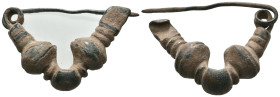 GREEK BRONZE FIBULA