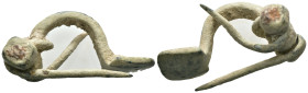 Weight 14.77 gr - Diameter 43 mm
Ancient Bronze Fibula. SOLD AS SEEN.