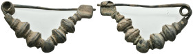 Weight 25.78 gr - Diameter 55 mm
GREEK BRONZE FIBULA.(4th-3th Century BC).Ae.