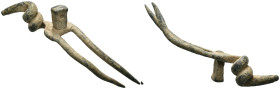 Weight 13.81 gr - Diameter 75 mm
.Ancient Bronze Fibula. SOLD AS SEEN.