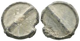 Seal, Weight 8.89 gr - Diameter 18 mm. SOLD AS SEEN.