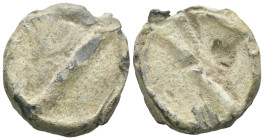 Seal, Weight 15.83 gr - Diameter 25 mm. SOLD AS SEEN.