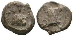 Seal, Weight 10.58 gr - Diameter 21 mm. SOLD AS SEEN.