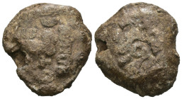 Seal, Weight 16.41 gr - Diameter 25 mm. SOLD AS SEEN.