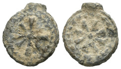 Seal, Weight 1.43 gr - Diameter 14 mm. SOLD AS SEEN.