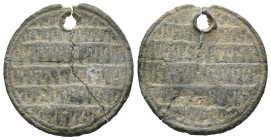 Seal, Weight 2.61 gr - Diameter 22 mm. SOLD AS SEEN.
