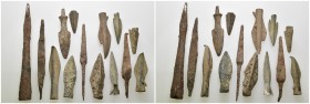 Group ancient, Weight 85.66 gr - 14 pieces . SOLD AS SEEN.