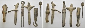 Group ancient, Weight 42.60 gr - 6 pieces . SOLD AS SEEN.