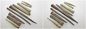 Group ancient, Weight 96.47 gr - 9 pieces . SOLD AS SEEN.