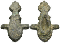 Bronze, Weight 42.17 gr - Diameter 49 mm

Ancient Rome, c. 1st-3rd century AD.

A fantastic and rare Roman bronze "palm thimble." Most commonly us...