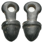 Bronze, Weight 5.00 gr - Diameter 22 mm

Roman Ancient Artifact Bronze Plumb Bob Circa 200 - 300 Ad
