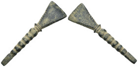 Bronze, Weight 5.72 gr - Diameter 51 mm

Roman Bronze Razor