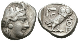 Weight 16.91 gr - Diameter 24 mm

ATTICA, Athens, (300-262 B.C.), silver tetradrachm
