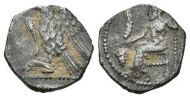 Weight 0.98 gr - Diameter 12 mm Silver Greek Coin