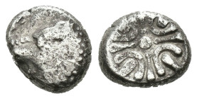 Weight 0.84 gr - Diameter 8 mm Silver Greek Coin