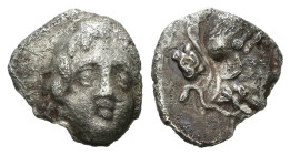Weight 0.76 gr - Diameter 10 mm Silver Greek Coin