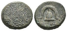 Weight 4.72 gr - Diameter 15 mm Bronze Greek Coin