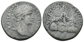Weight 6.12 gr - Diameter 20 mm Silver Roman Imperial Coin CAPPADOCIA. Caesaraea-Eusebia. Hadrian, 117-138. Silver…. Didrachm