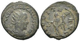 Weight 4.15 gr - Diameter 23 mm SilverRoman Imperial Coin Trebonianus Gallus AR Antoninianus. Antioch, AD 252-253.