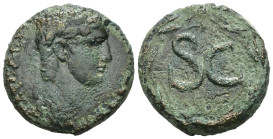 Weight 12.40 gr - Diameter 22 mm Bronze Roman Imperial Coin