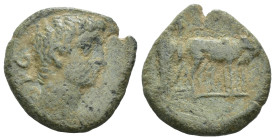 Weight 3.82 gr - Diameter 18 mm Bronze Roman Provincial Coin