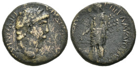Weight 4.52 gr - Diameter 18 mm Bronze Roman Provincial Coin