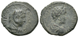 Weight 3.01 gr - Diameter 17 mm Bronze Roman Provincial Coin