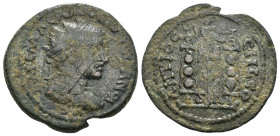 Weight 6.78 gr - Diameter 23 mm Bronze Roman Provincial Coin