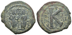 Weight 6.72 gr - Diameter 25 mm Bronze Byzantine Coin