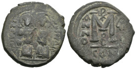 Weight 15.20 gr - Diameter 31 mm Bronze Byzantine Coin