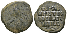 Weight 11.01 gr - Diameter 28 mm Bronze Byzantine Coin