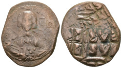 Weight 11.14 gr - Diameter 33 mm Bronze Byzantine Coin