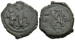 Weight 8.66 gr - Diameter 28 mm Bronze Byzantine Coin