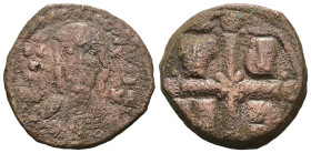Weight 7.86 gr - Diameter 24 mm Bronze Byzantine Coin