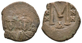 Weight 4.72 gr - Diameter 18 mm Bronze Byzantine Coin