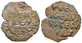 Weight 5.99 gr - Diameter 27 mm Bronze Byzantine Coin